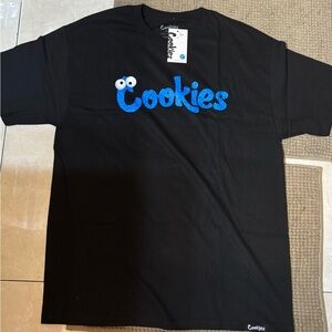 Cookies Black T-Shirt - Short Sleeve